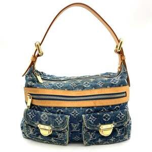 Louis Vuitton Baggy Handbag Denim Pm #224974L20B